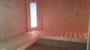 Sauna von Innen