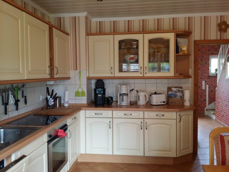 Die Küche im Ferienhaus